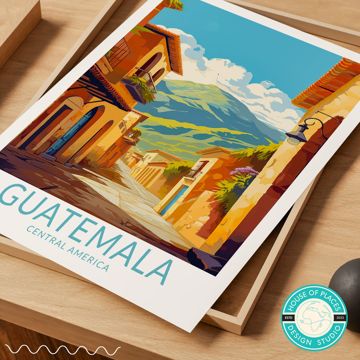 Guatemala travel poster – view 6