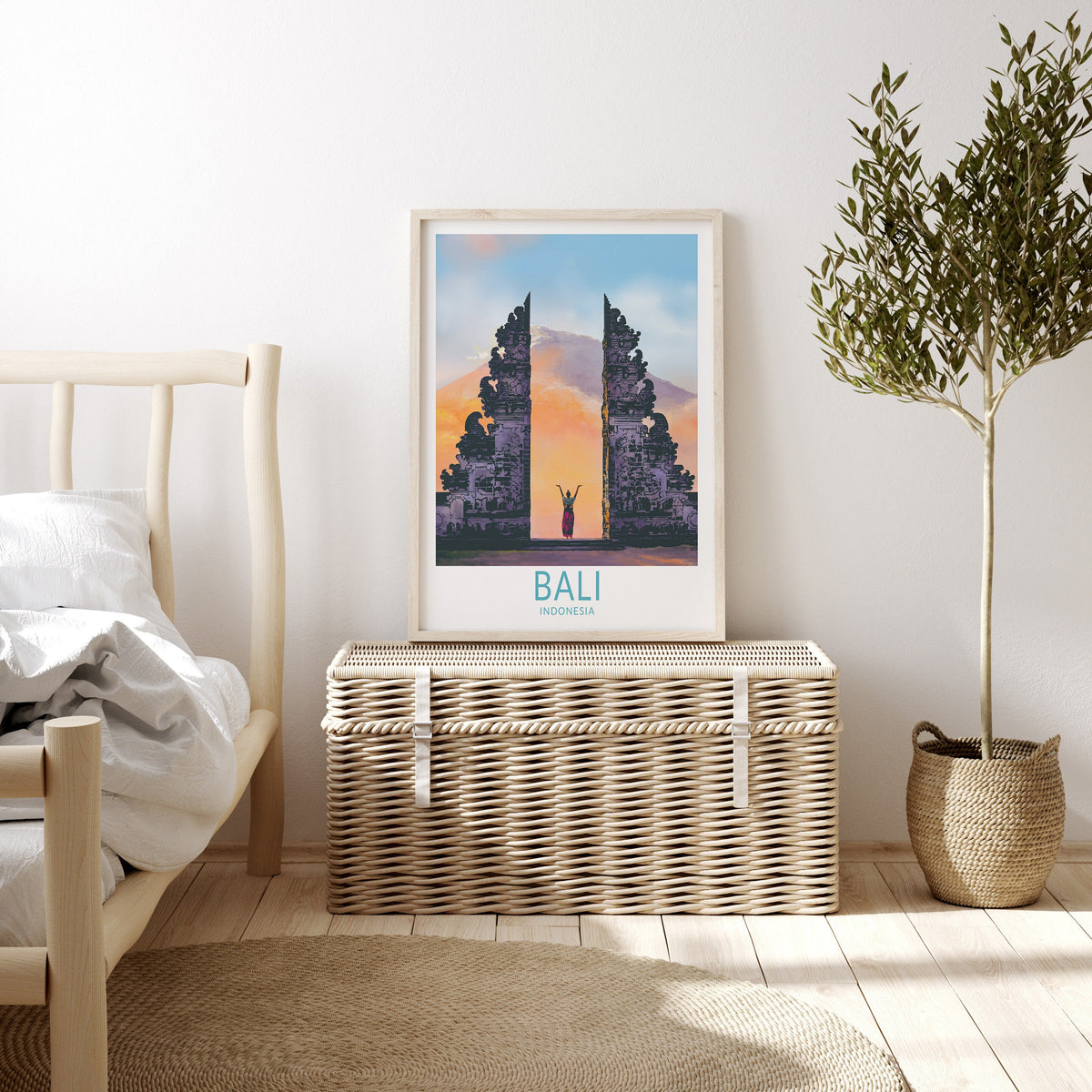 Bali travel poster – view 2