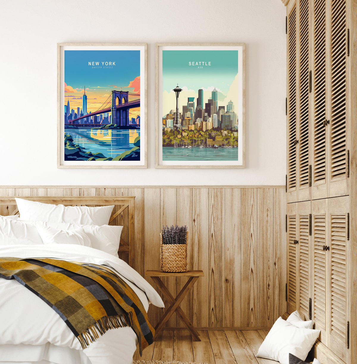 New York Brooklyn travel poster – view 6