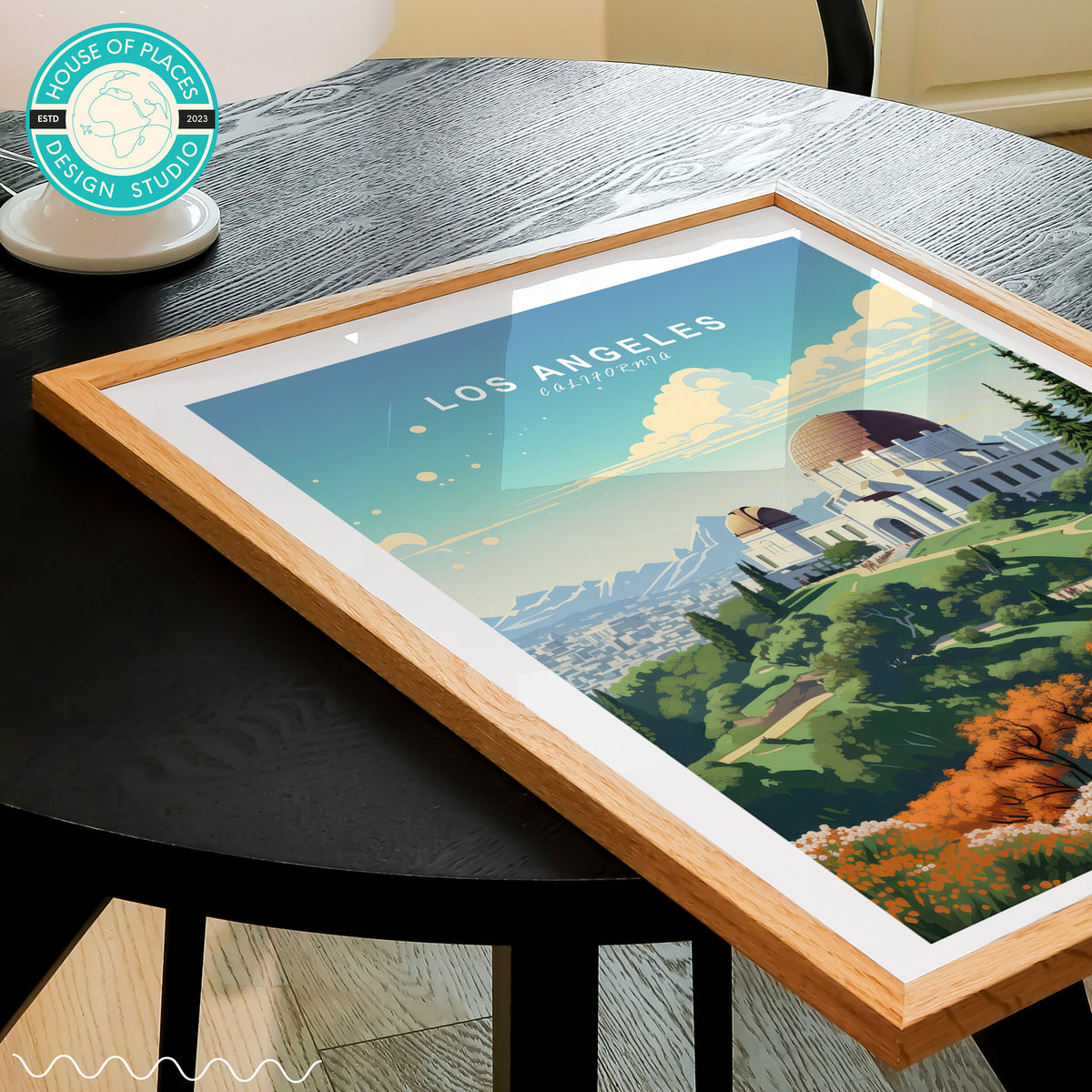 Los Angeles travel poster – view 4
