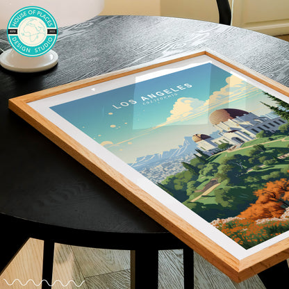 Los Angeles travel poster – view 4