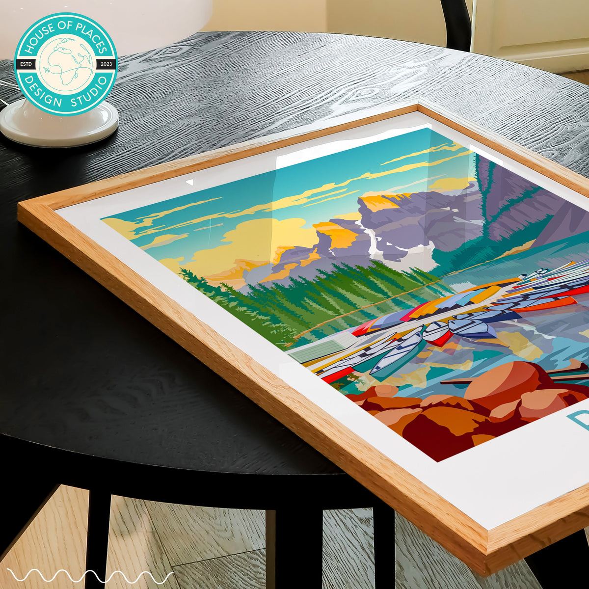 Banff National Park travel poster – view 4