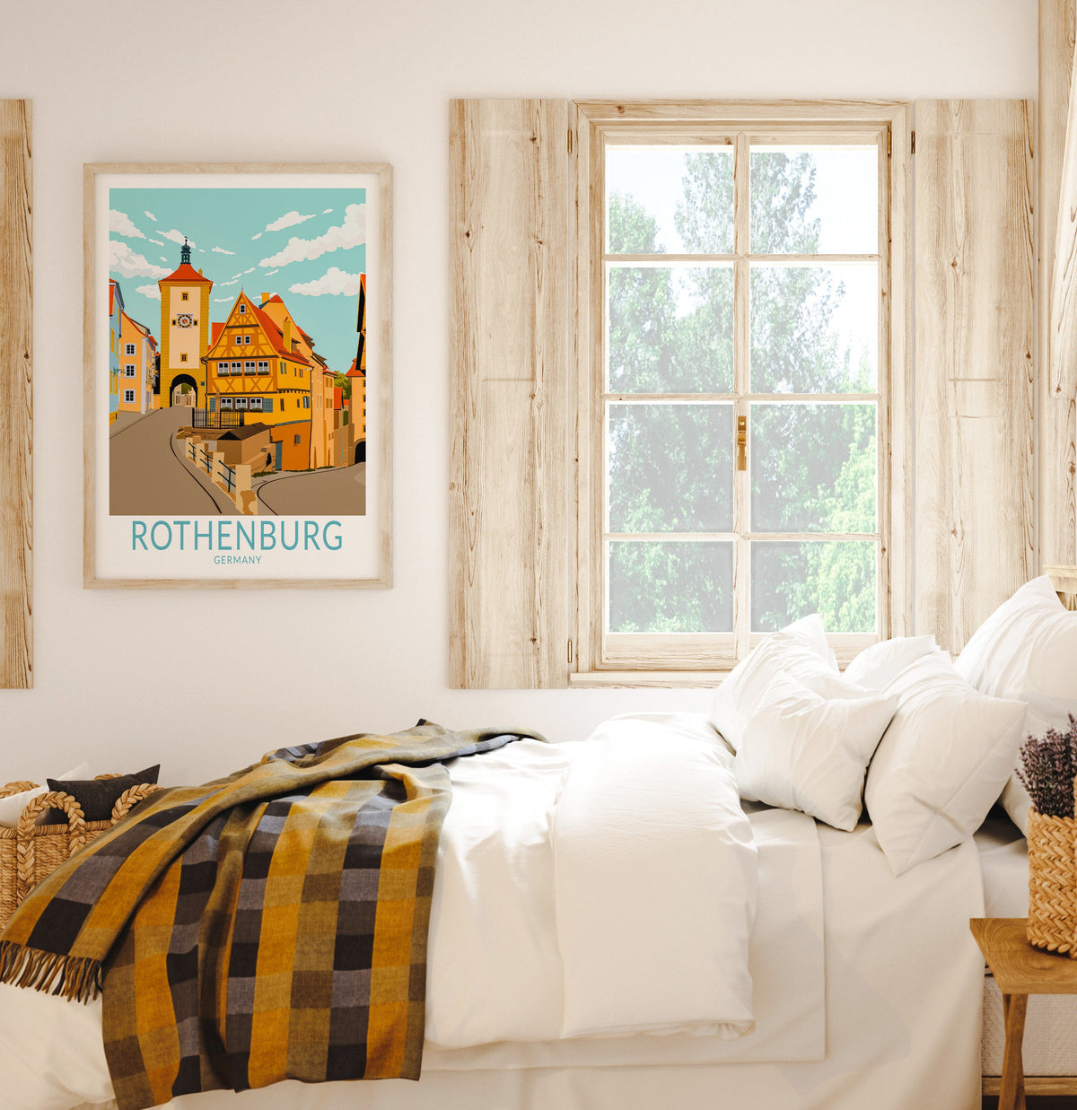 Rothenburg Ob Der Tauber travel poster – view 3