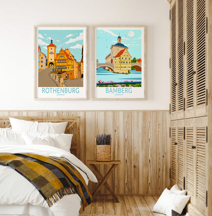 Rothenburg Ob Der Tauber travel poster – view 7