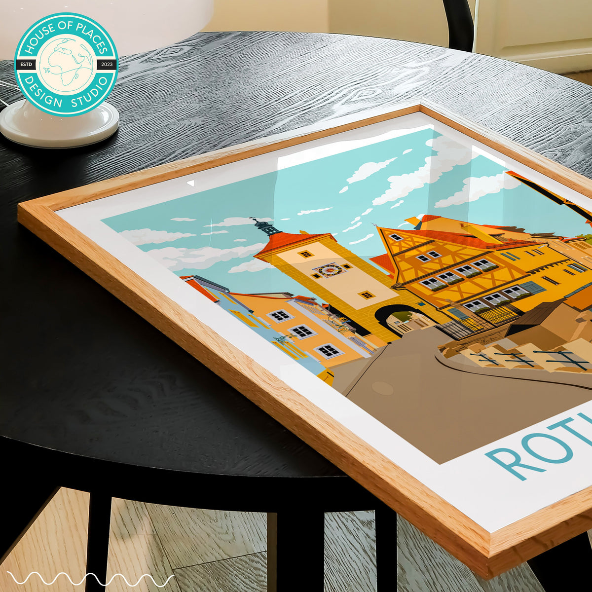 Rothenburg Ob Der Tauber travel poster – view 4