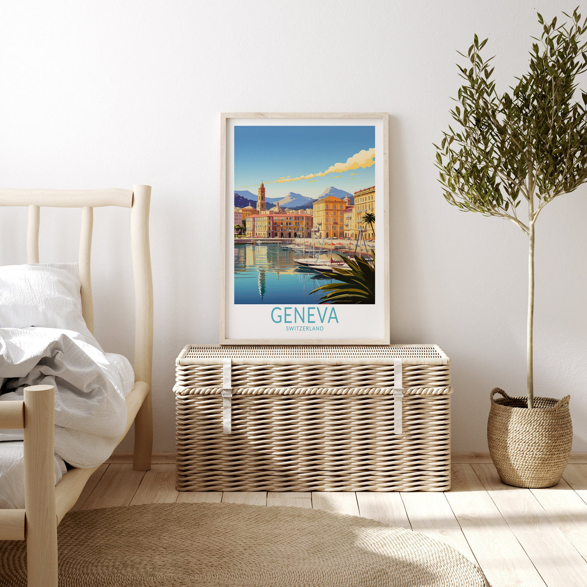 Geneva travel poster – view 2