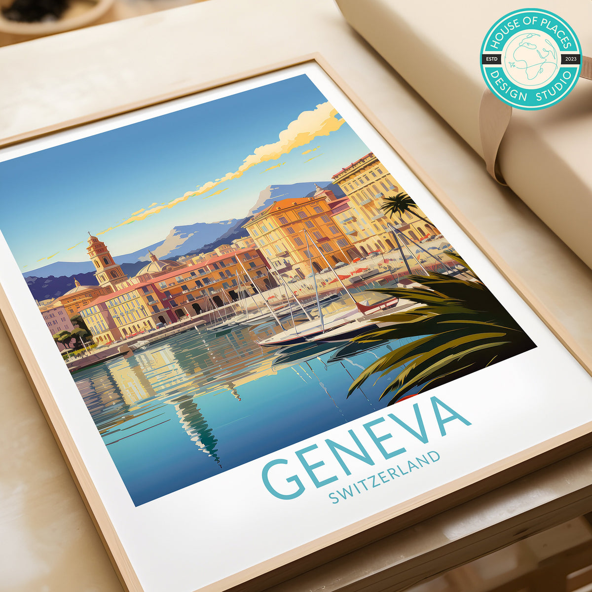 Geneva travel poster – view 6