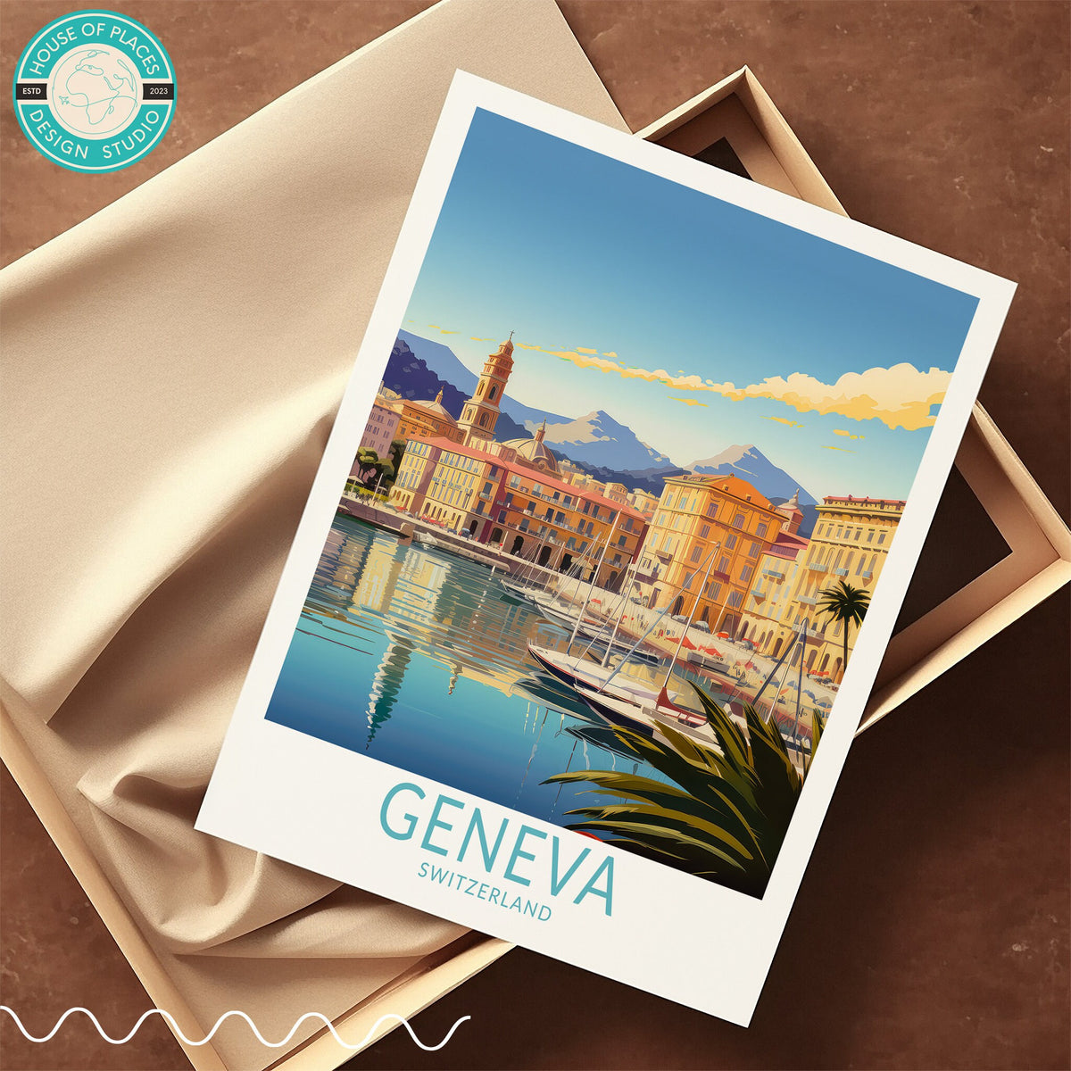 Geneva travel poster – view 7