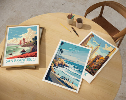 Lanzarote travel poster – view 9