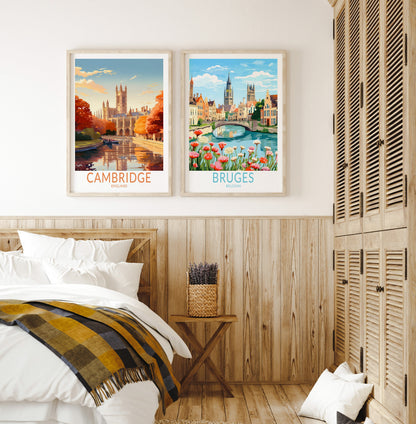 Bruges travel poster – view 7