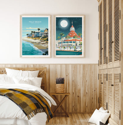 California Coronado travel poster – view 7