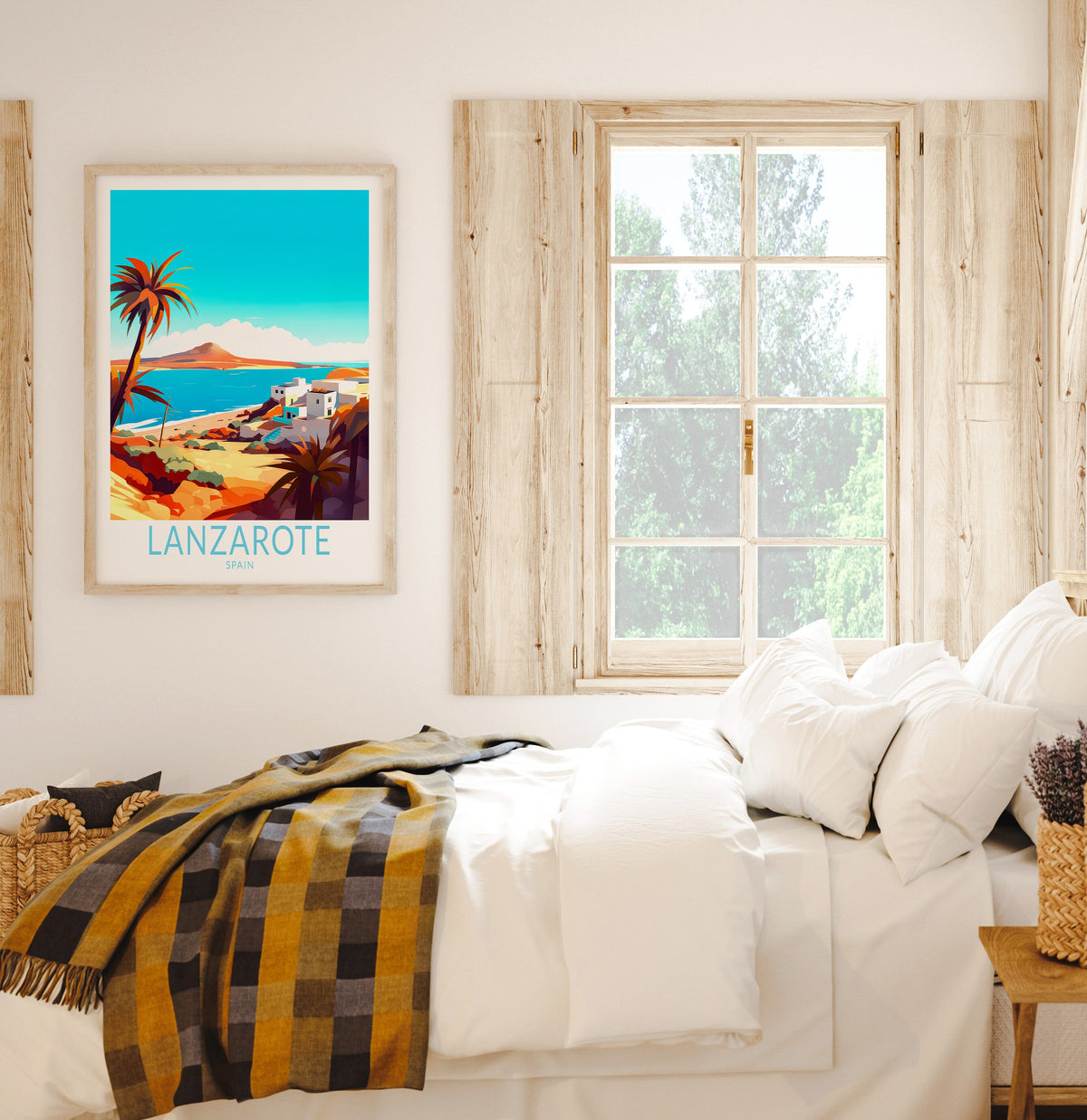 Lanzarote travel poster – view 3
