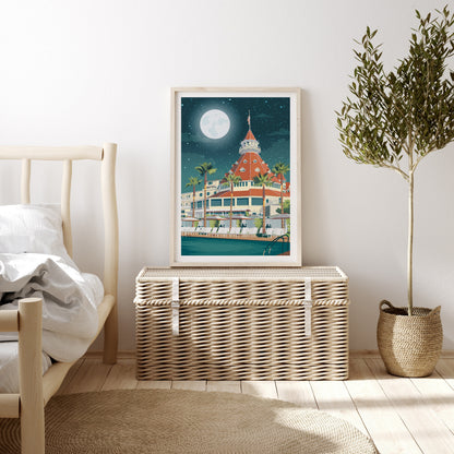 California Coronado travel poster – view 2