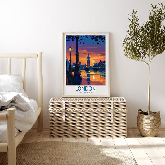 London travel poster – view 2