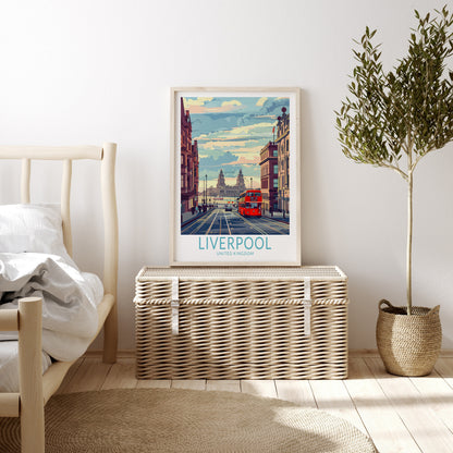Liverpool travel poster – view 3