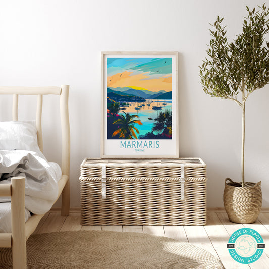 Marmaris travel poster – view 2
