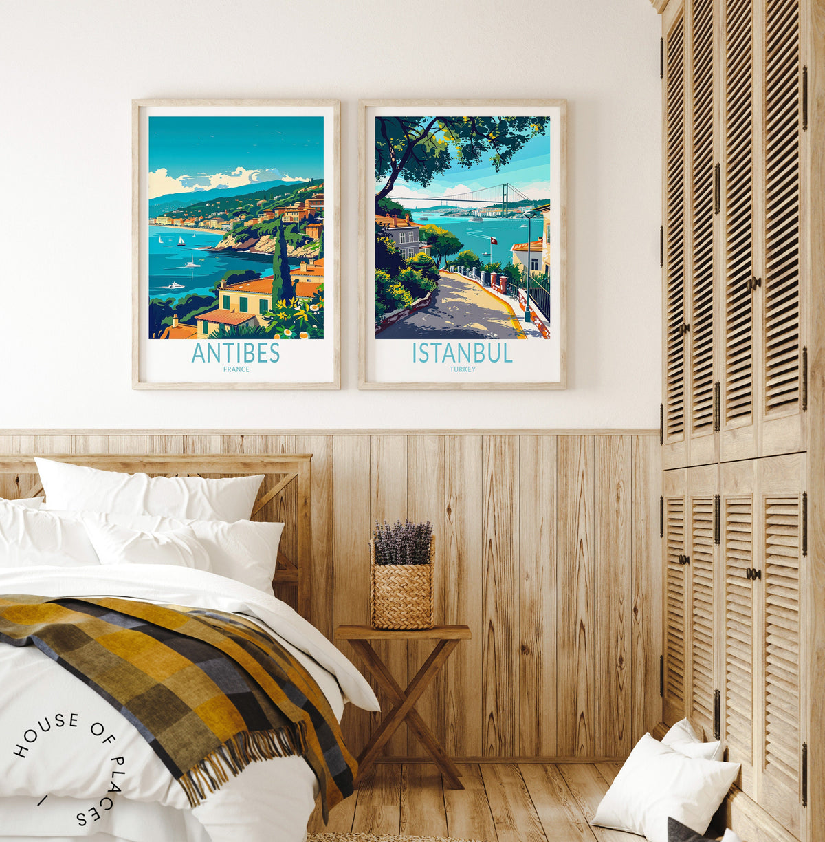 Antibes travel poster – view 8