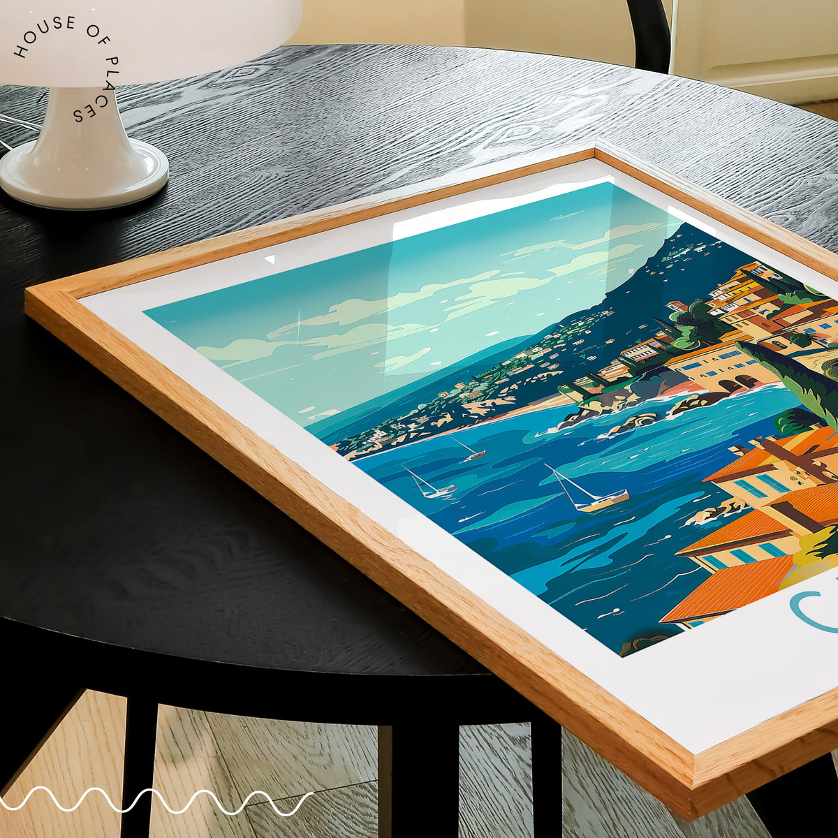 Cannes travel poster – view 2