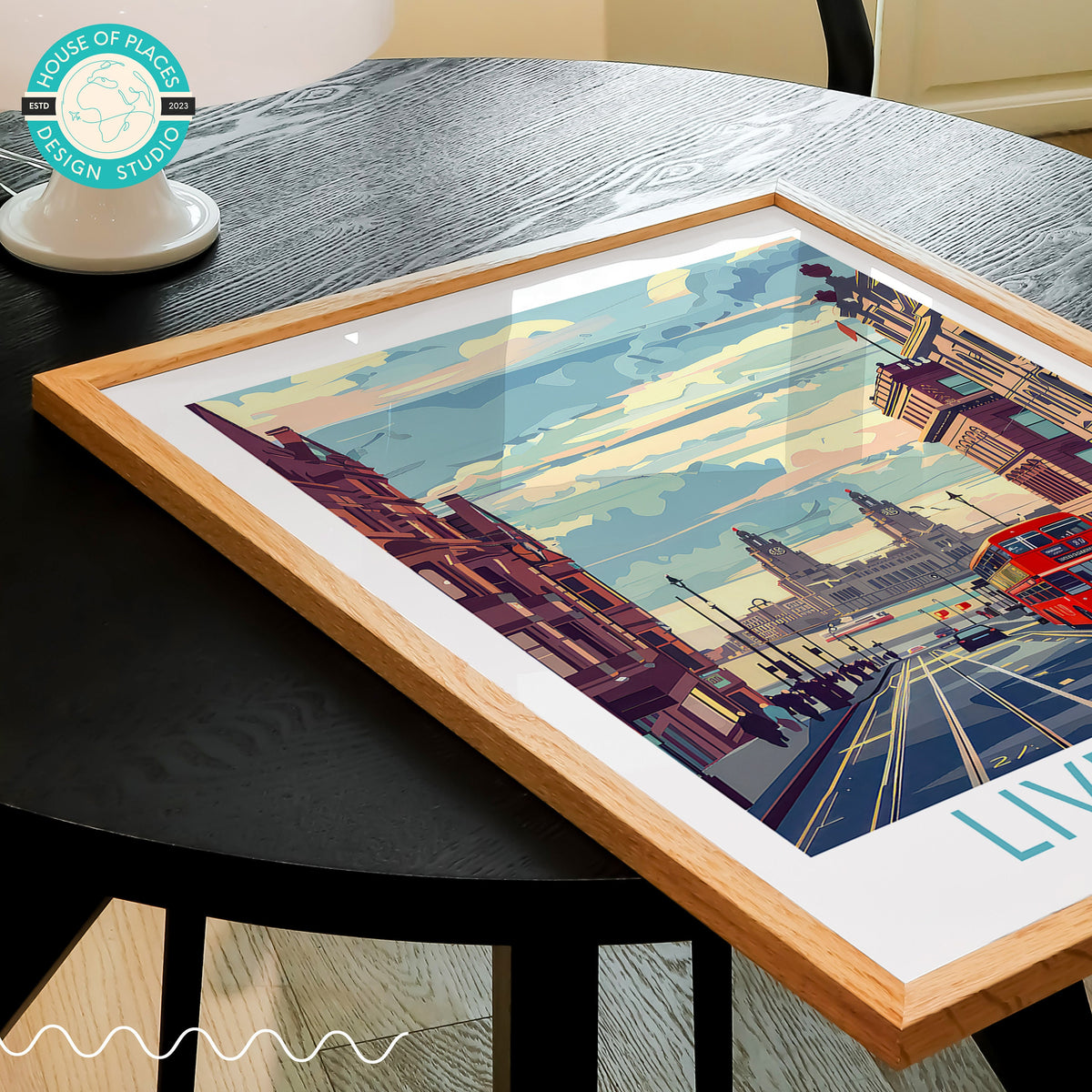 Liverpool travel poster – view 2