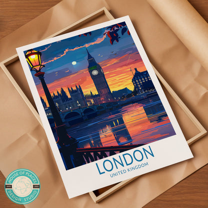 London travel poster – view 6