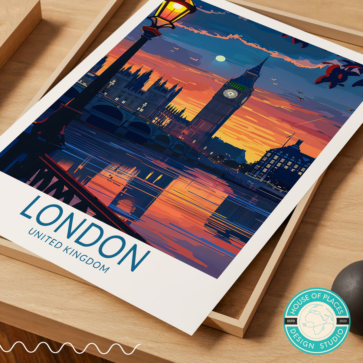 London travel poster – view 4