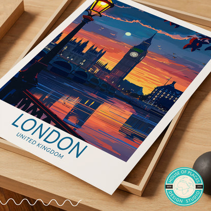 London travel poster – view 4
