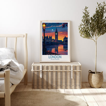London travel poster – view 2