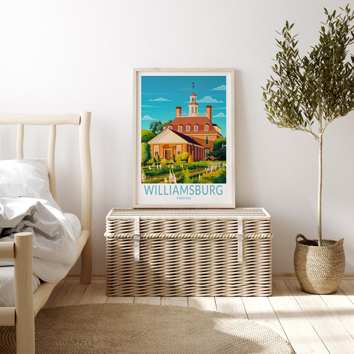 Williamsburg travel poster – view 2