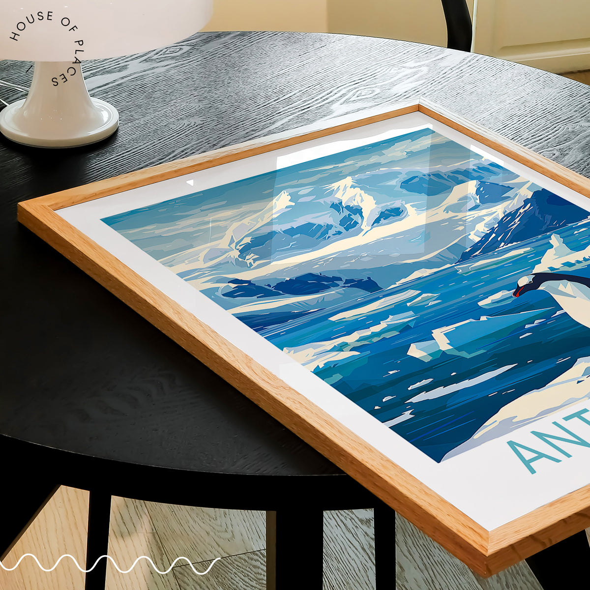 Antarctica travel poster – view 2