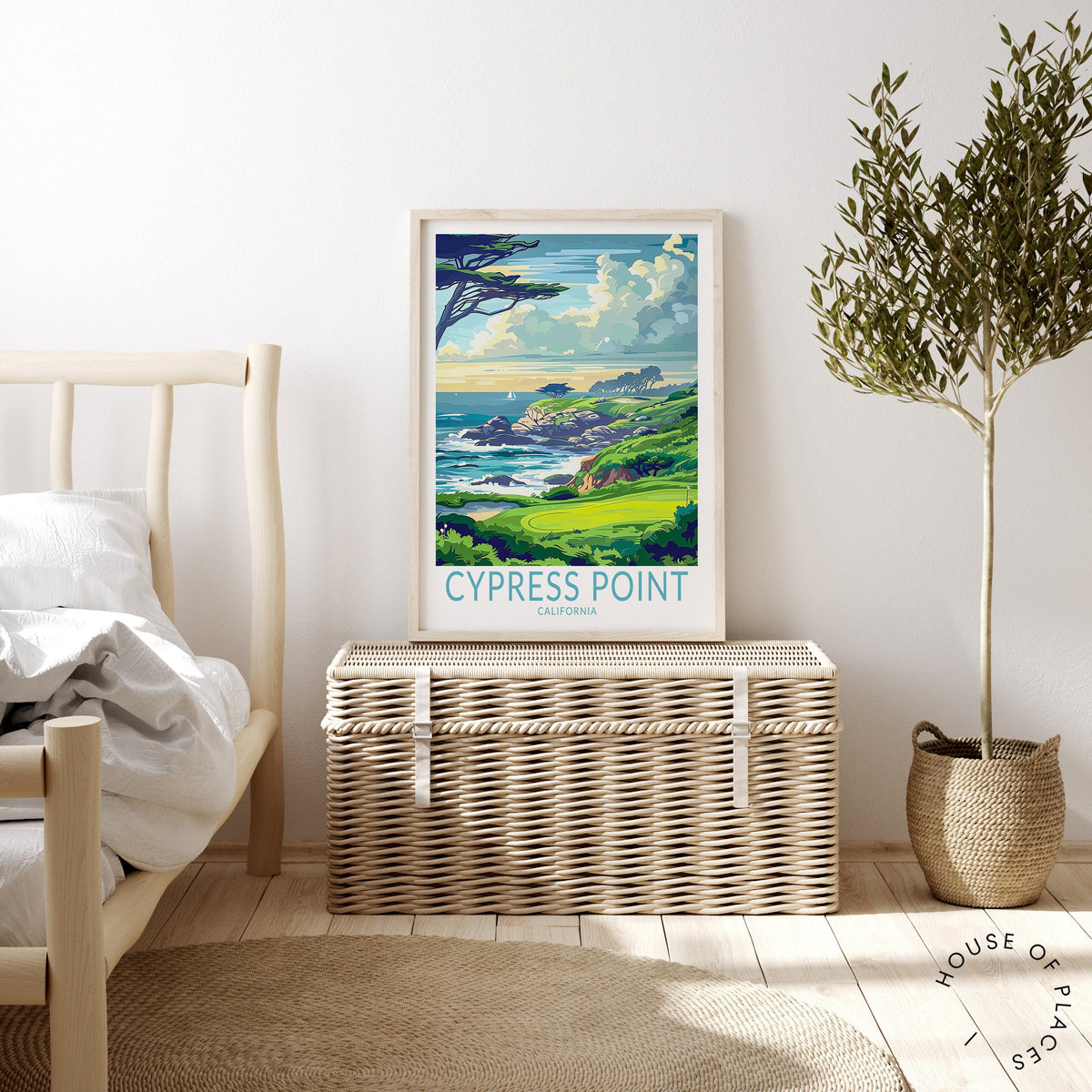 Cypress Point travel poster – view 3