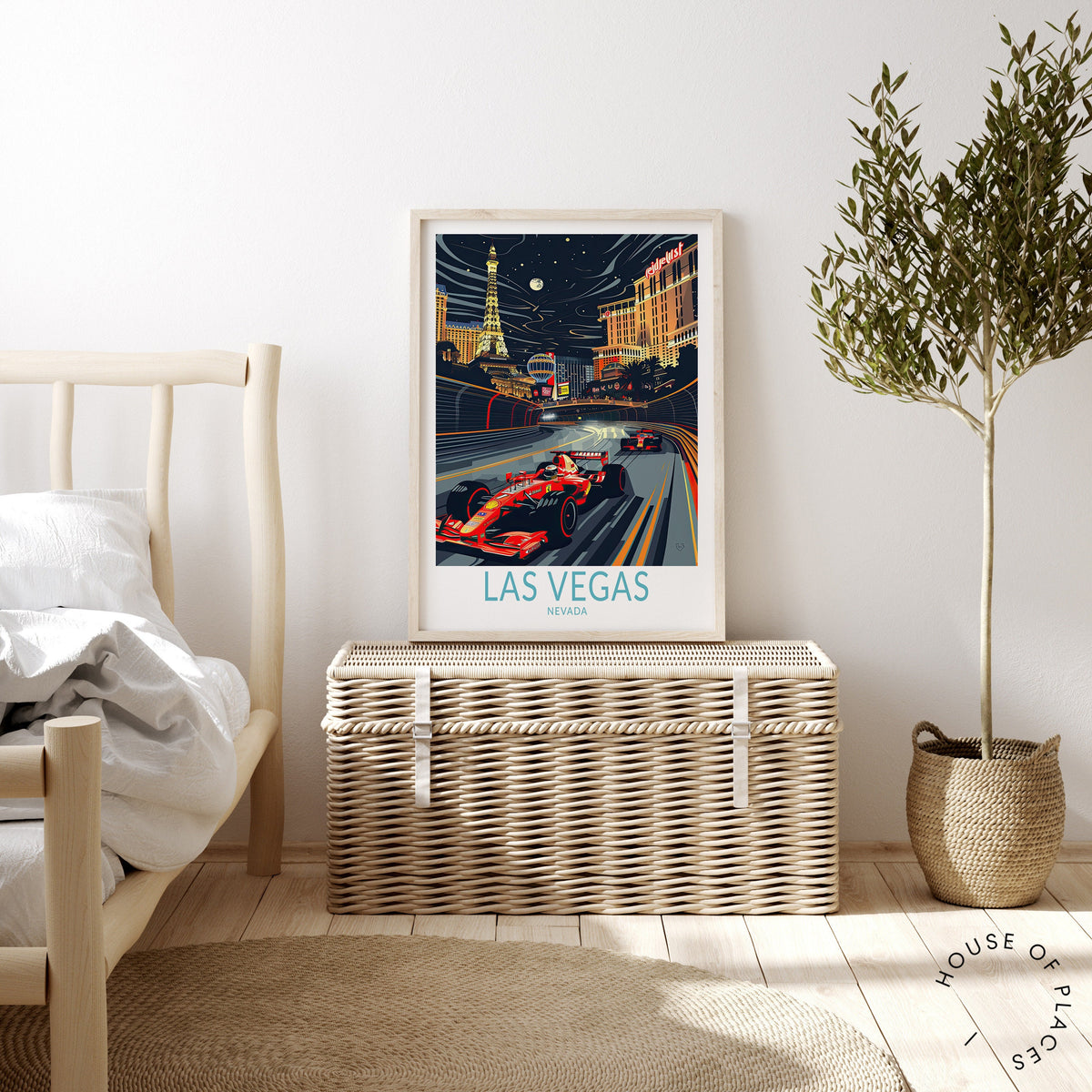 Las Vegas travel poster – view 3