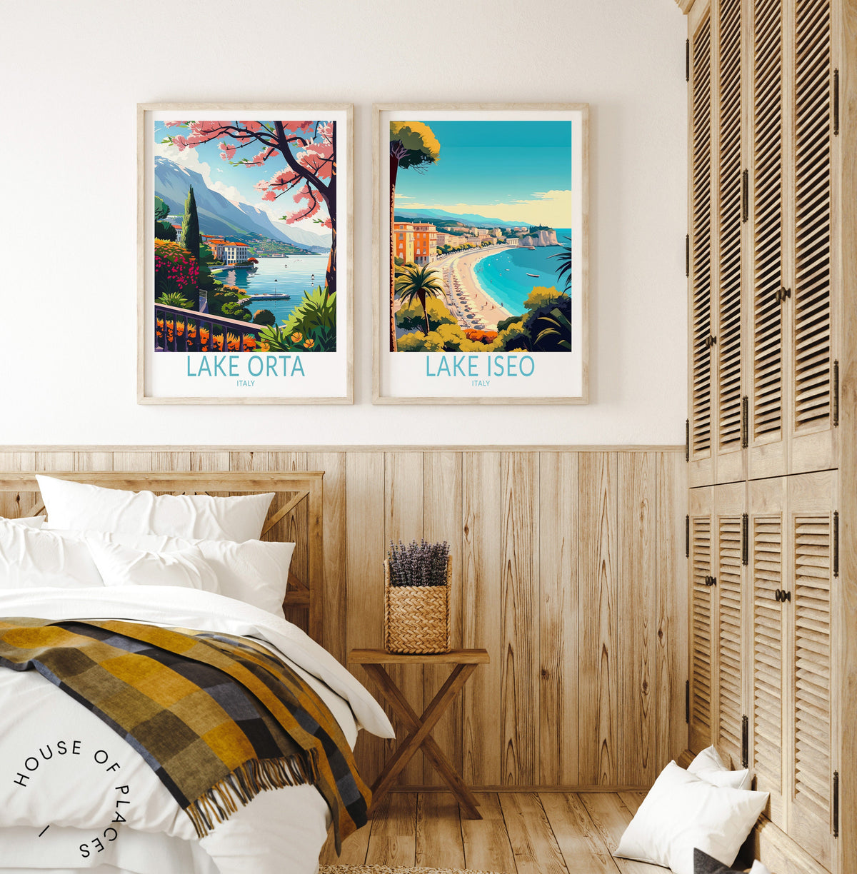 Lake Orta travel poster – view 8