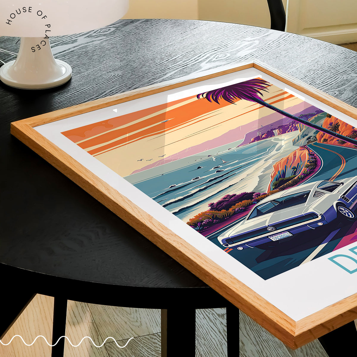 Del Mar San Diego travel poster – view 2