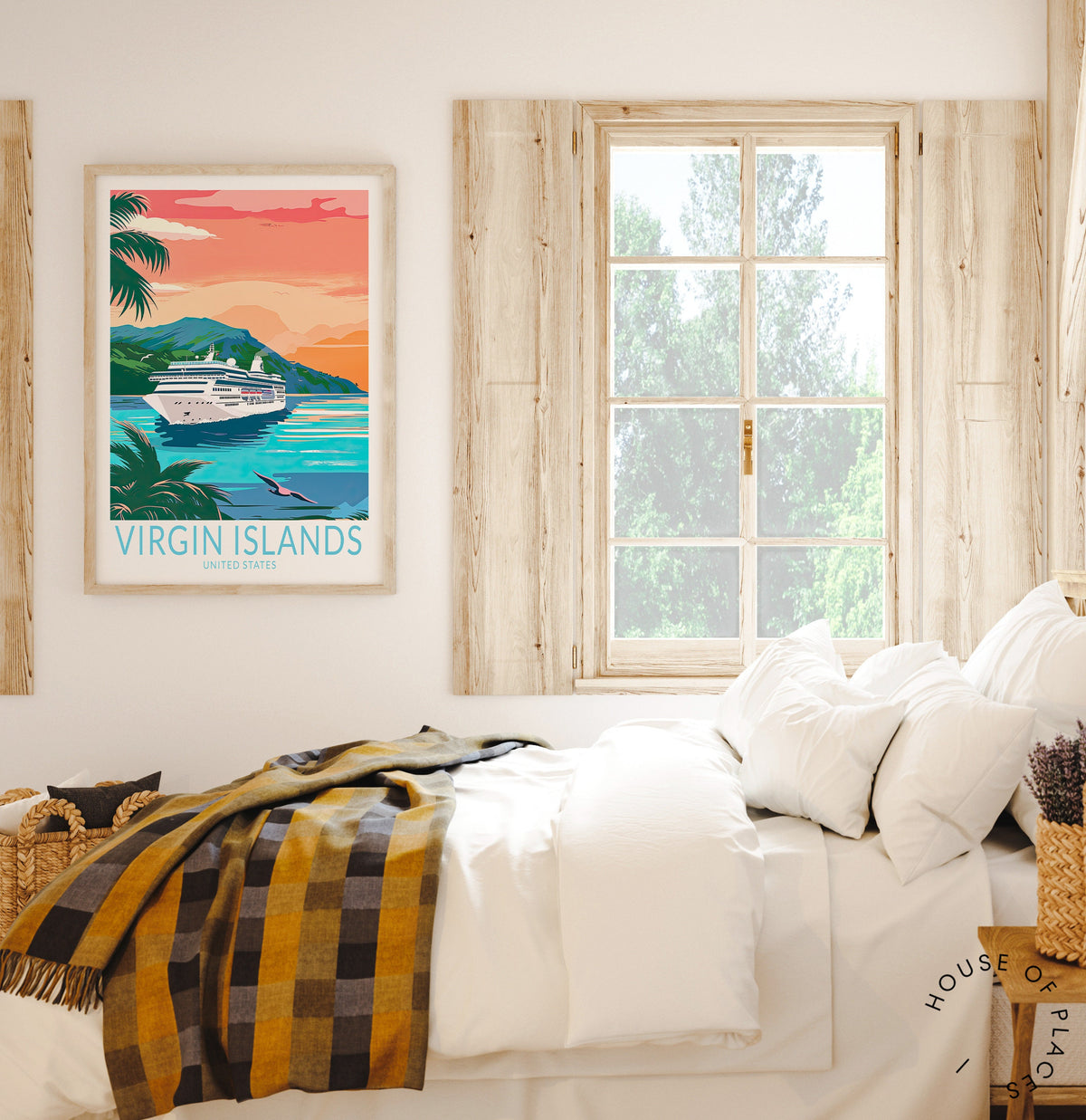 Virgin Islands travel poster – view 4
