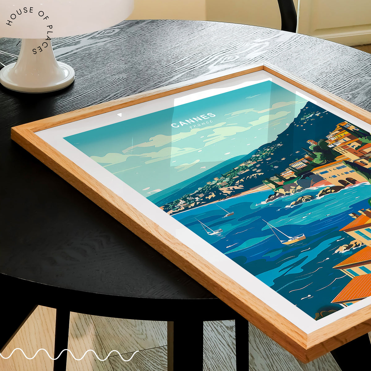 Cannes travel poster – view 2