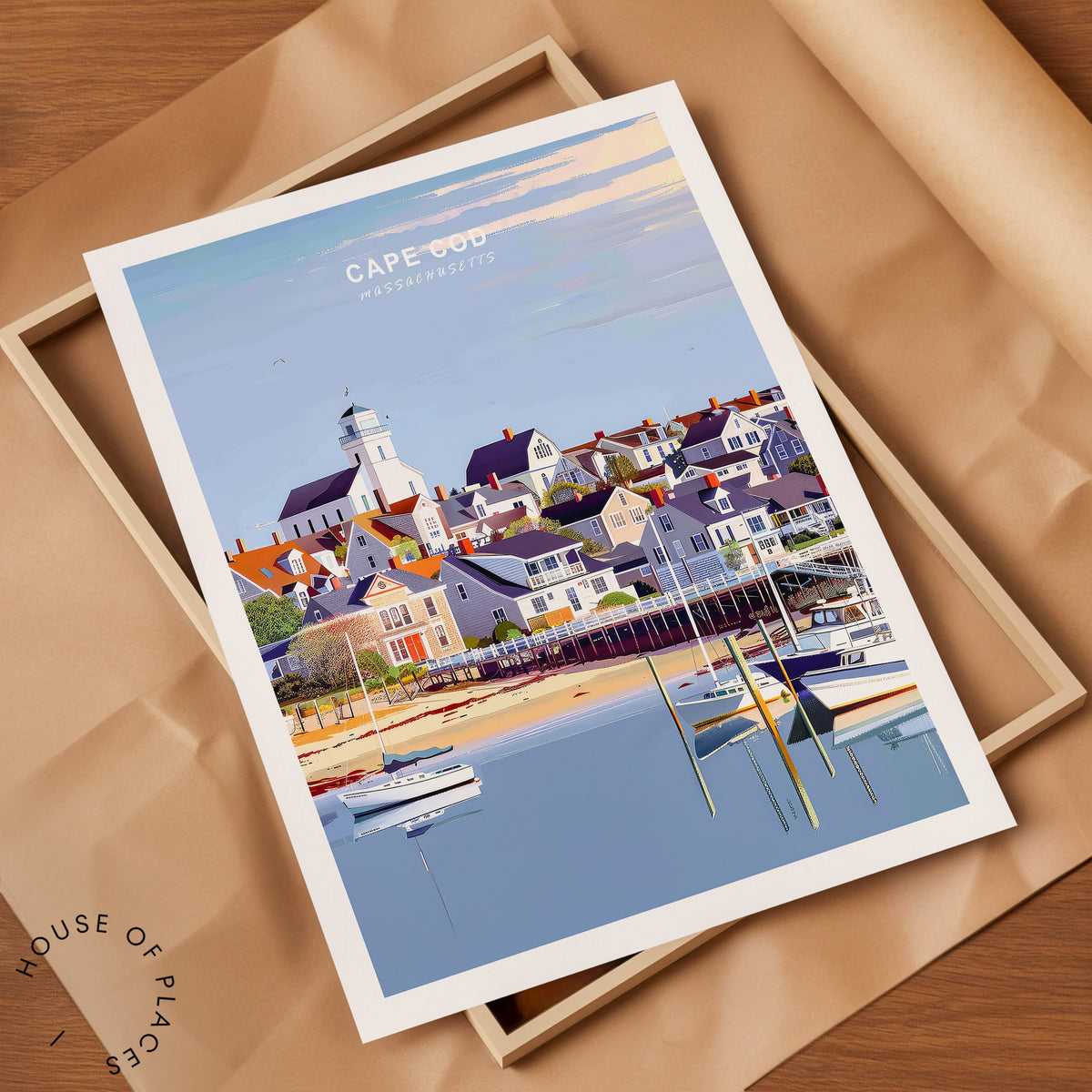 Cape Cod travel poster – view 7