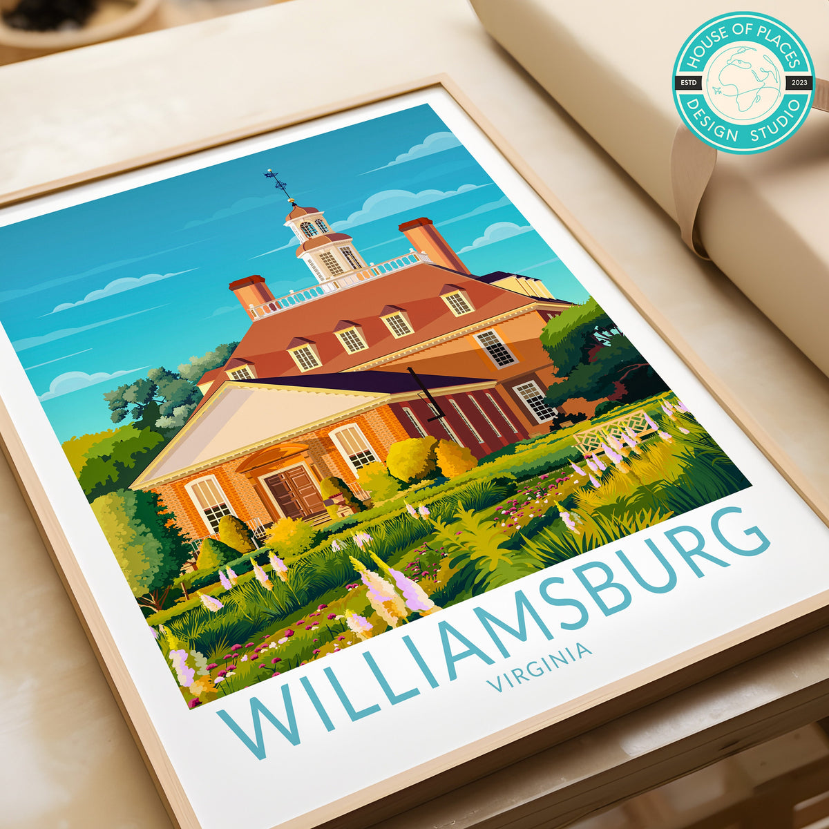 Williamsburg travel poster – view 6