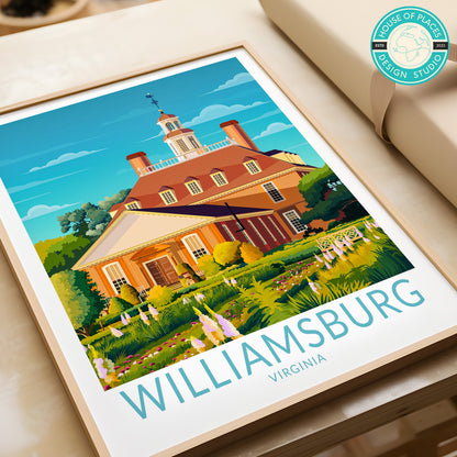 Williamsburg travel poster – view 6