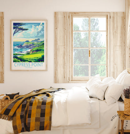 Cypress Point travel poster – view 4