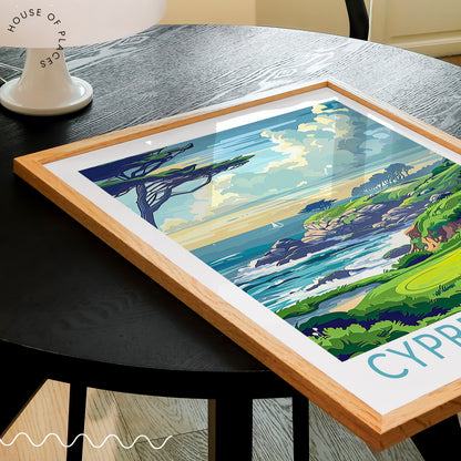 Cypress Point travel poster – view 2