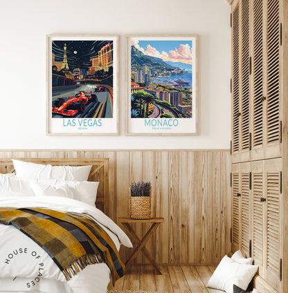 Las Vegas travel poster – view 8