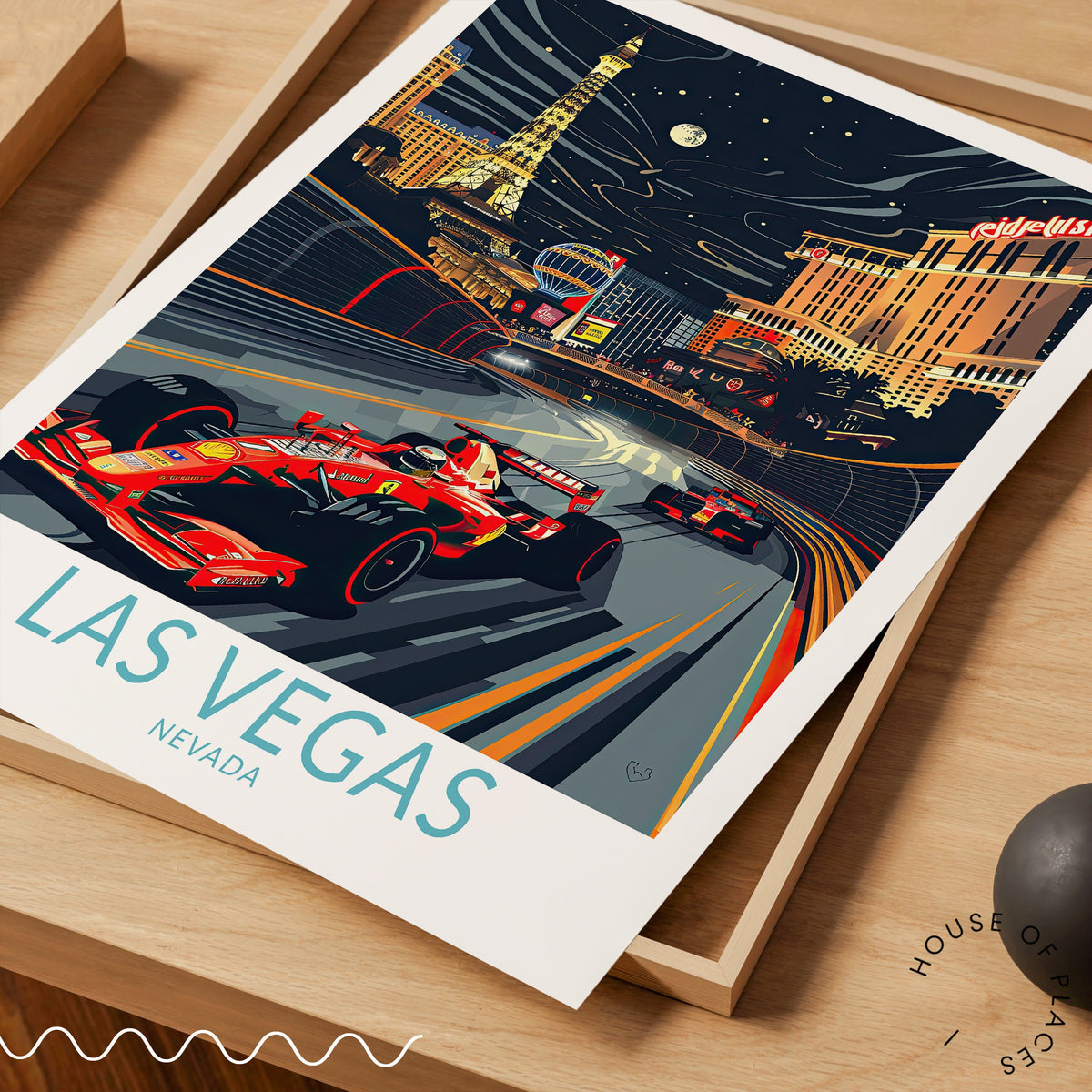Las Vegas travel poster – view 5