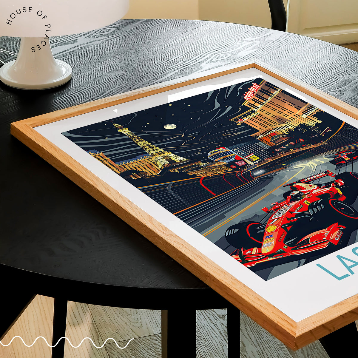 Las Vegas travel poster – view 2
