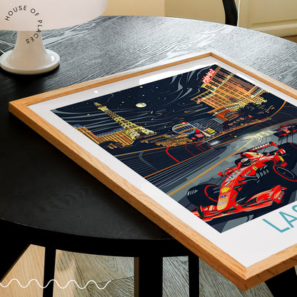 Las Vegas travel poster – view 2