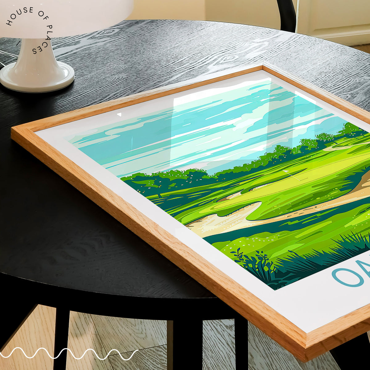 Oakmont travel poster – view 2