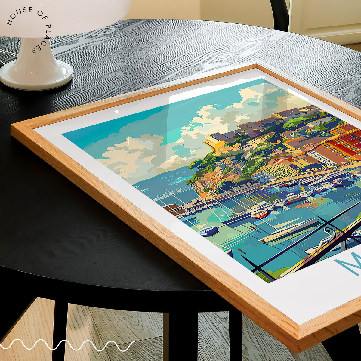 Malaga travel poster – view 2