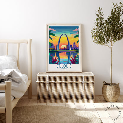 St. Louis travel poster – view 3