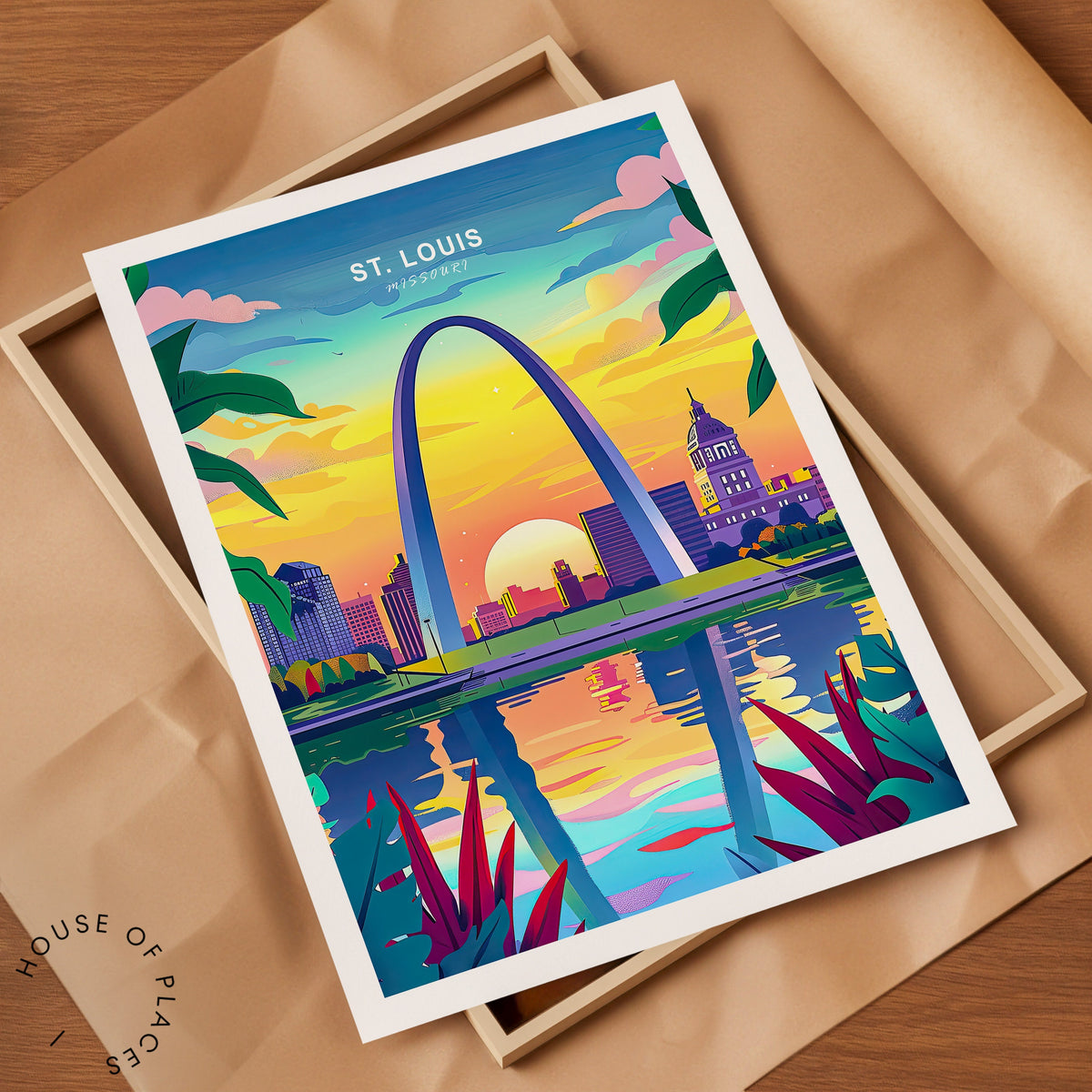 St. Louis travel poster – view 7