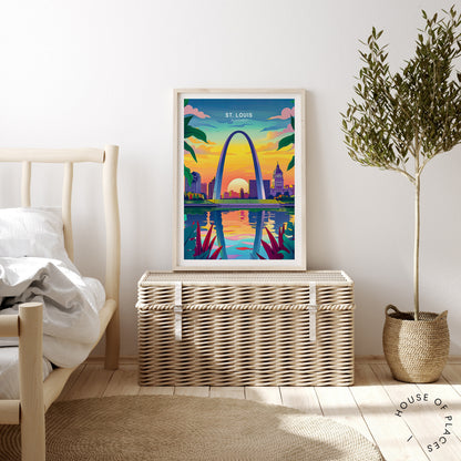 St. Louis travel poster – view 3
