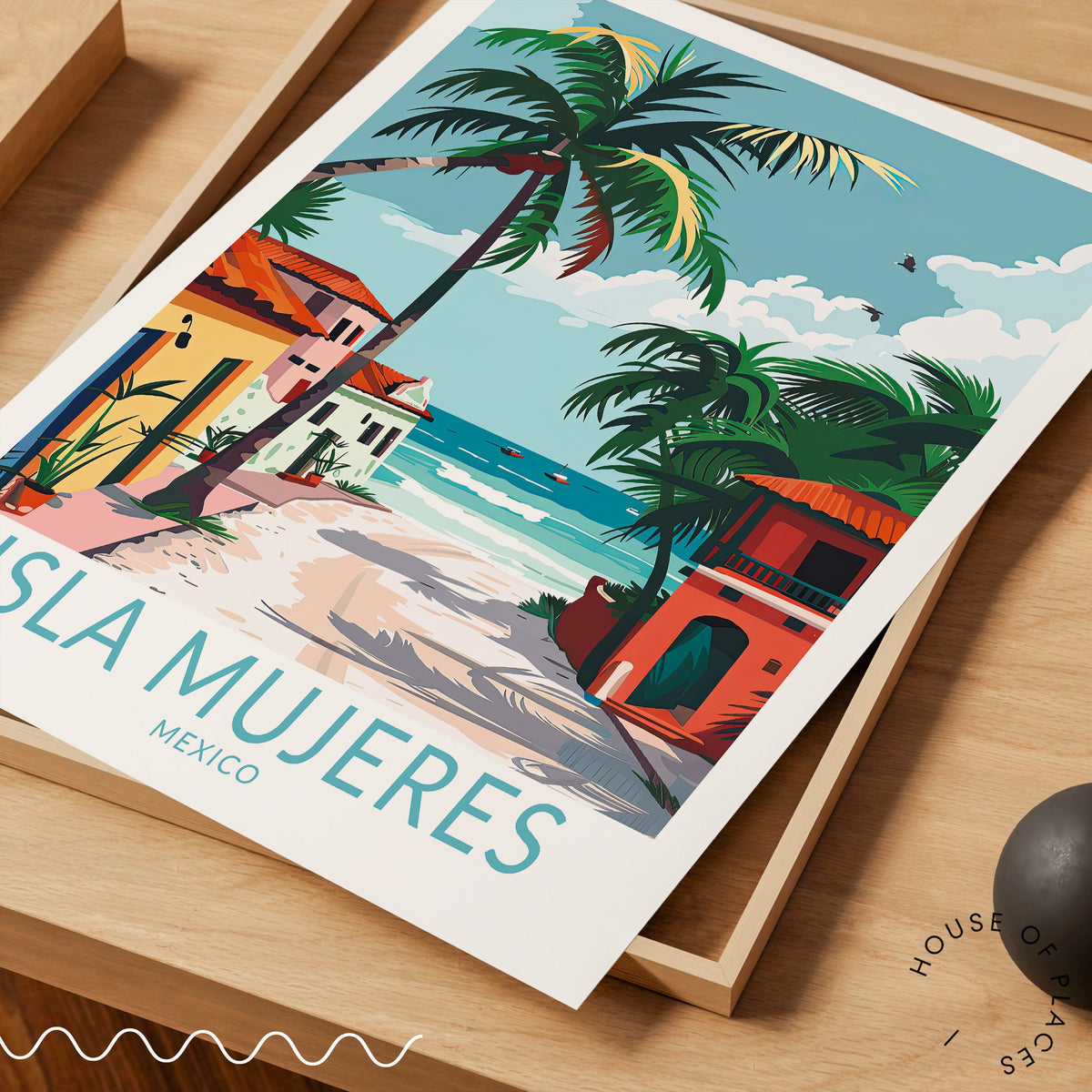 Isla Mujeres travel poster – view 5